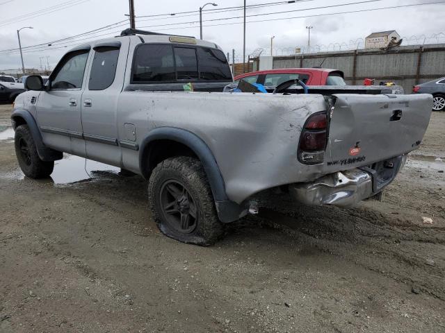 5TBRT34182S326141 - 2002 TOYOTA TUNDRA ACCESS CAB ვერცხლისფერი ფოტო 2