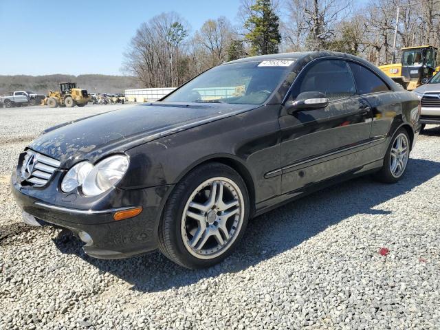 WDBTJ65JX5F127758 - 2005 MERCEDES-BENZ CLK 320C BLACK photo 1