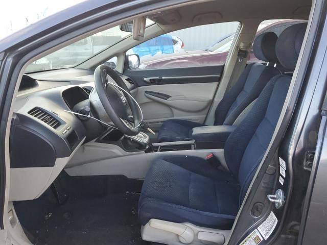 JHMFA36296S006781 - 2006 HONDA CIVIC HYBRID BLUE photo 7