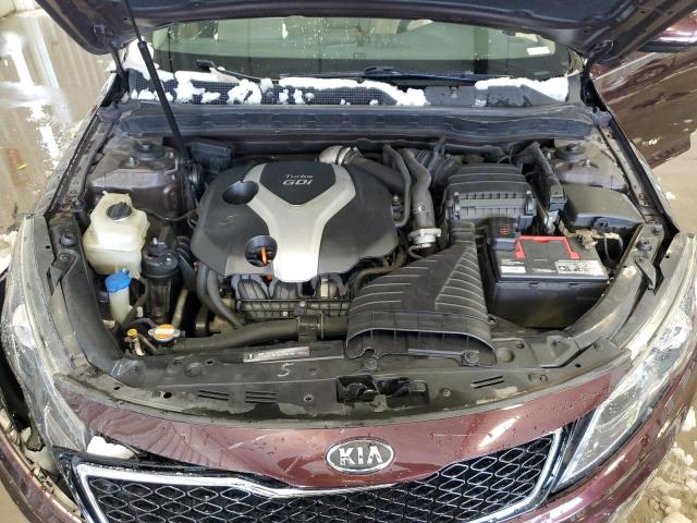 KNAGN4A65B5159870 - 2011 KIA OPTIMA EX PURPLE photo 11