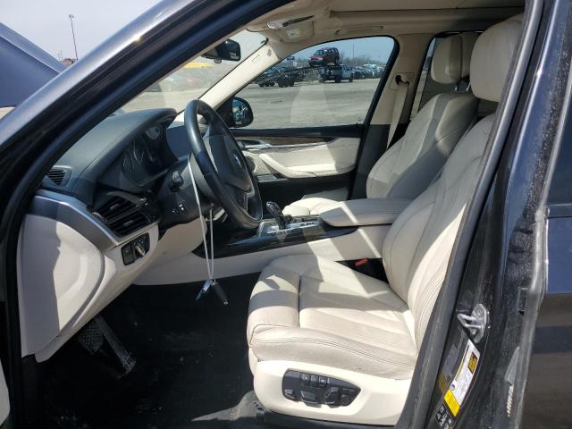5UXKR6C58F0J78206 - 2015 BMW X5 XDRIVE50I GRAY photo 7