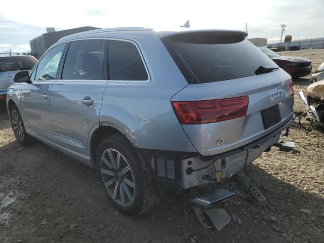 WA1LHBF73KD043839 - 2019 AUDI Q7 PREMIUM PLUS SILVER photo 2