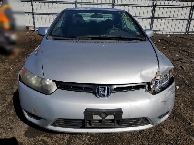 2HGFG12887H518315 - 2007 HONDA CIVIC EX SILVER photo 5