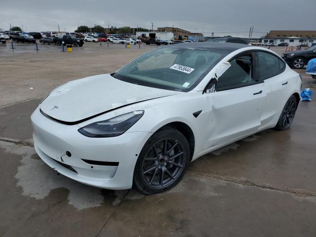 5YJ3E1EA1MF996096 - 2021 TESLA MODEL 3 WHITE photo 1