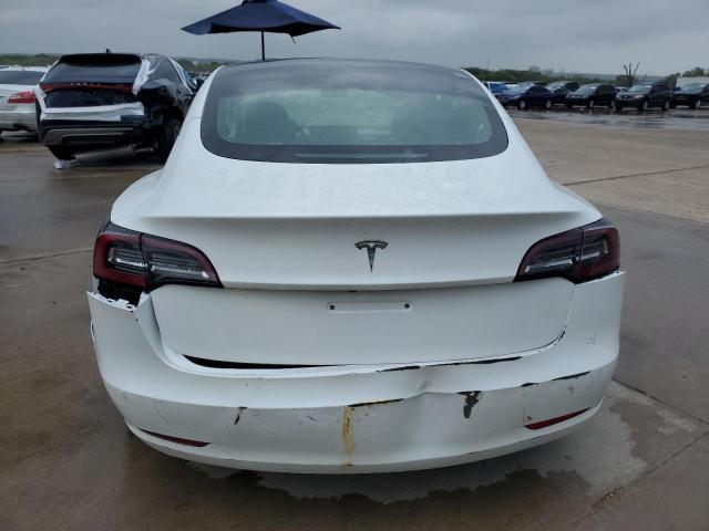 5YJ3E1EA1MF996096 - 2021 TESLA MODEL 3 WHITE photo 6