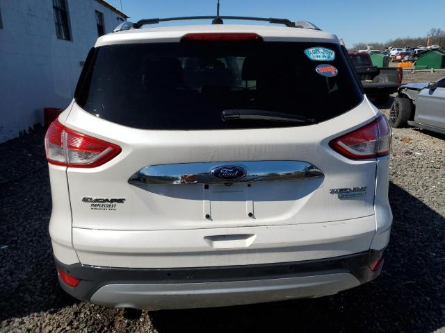 1FMCU0J95EUB11234 - 2014 FORD ESCAPE TITANIUM WHITE photo 6