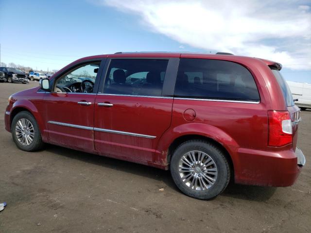 2A4RR6DG7BR616160 - 2011 CHRYSLER TOWN & COU LIMITED BURGUNDY photo 2