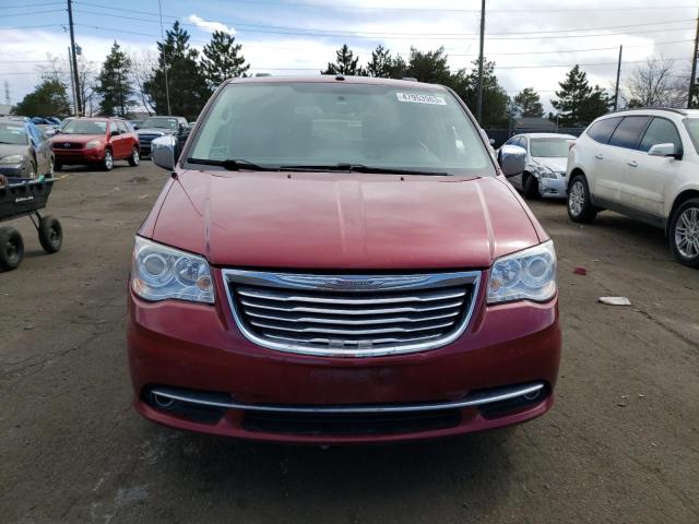 2A4RR6DG7BR616160 - 2011 CHRYSLER TOWN & COU LIMITED BURGUNDY photo 5