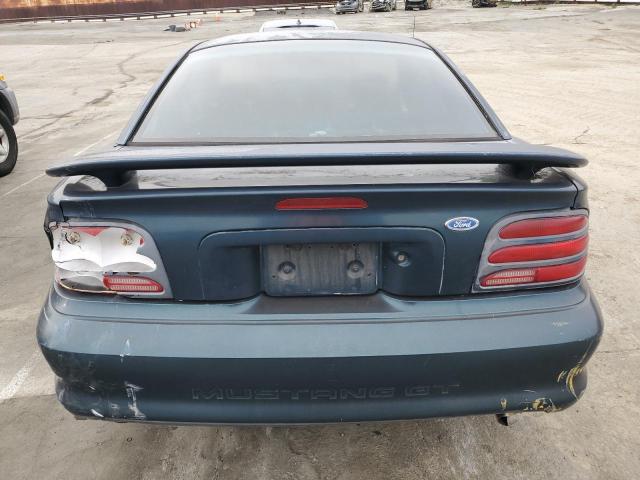 1FALP42T7RF129800 - 1994 FORD MUSTANG GT GREEN photo 6