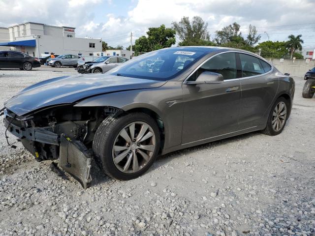 5YJSA1E23GF142621 - 2016 TESLA MODEL S თაფლისფერი ფოტო 1