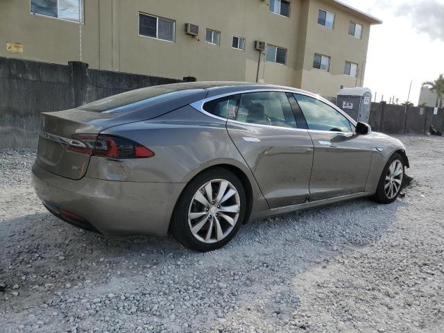 5YJSA1E23GF142621 - 2016 TESLA MODEL S თაფლისფერი ფოტო 3