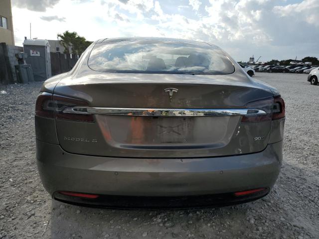 5YJSA1E23GF142621 - 2016 TESLA MODEL S თაფლისფერი ფოტო 6