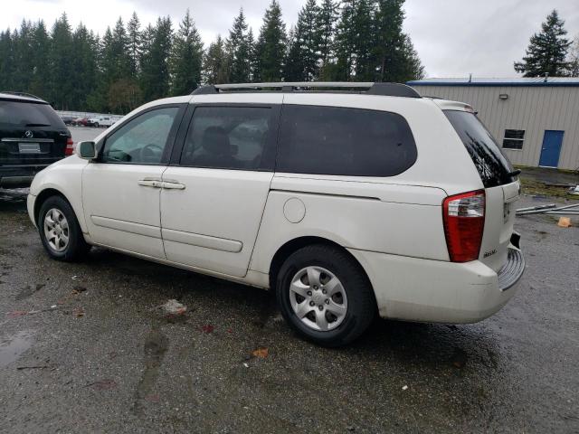 KNDMB233986230433 - 2008 KIA SEDONA EX WHITE photo 2