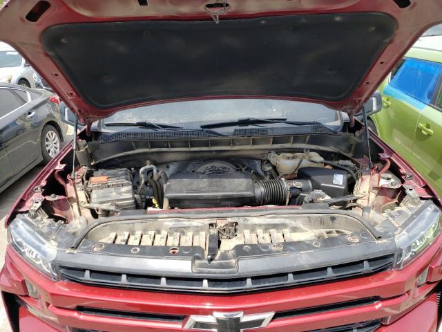 1GCUYEED7KZ144730 - 2019 CHEVROLET SILVERADO K1500 RST BURGUNDY photo 11