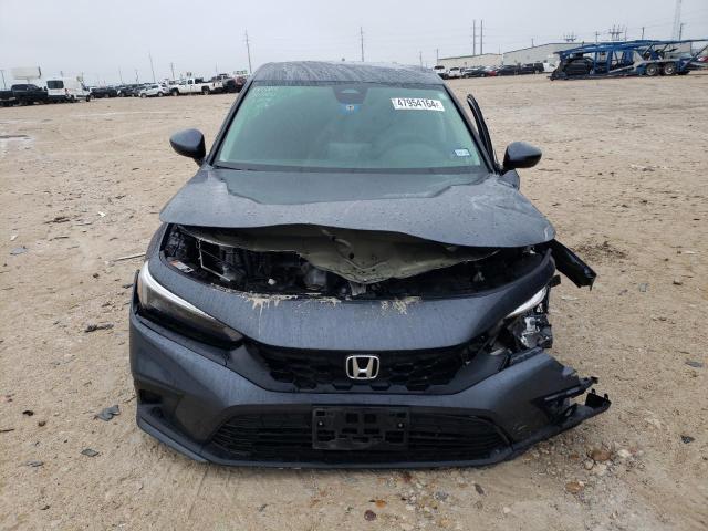 19XFL2H55NE001138 - 2022 HONDA CIVIC LX BLUE photo 5