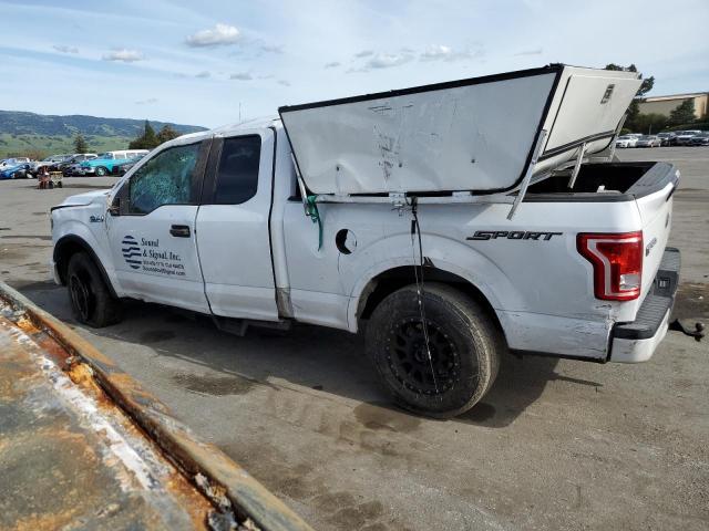 1FTEX1C84GKE83998 - 2016 FORD F150 SUPER CAB WHITE photo 2