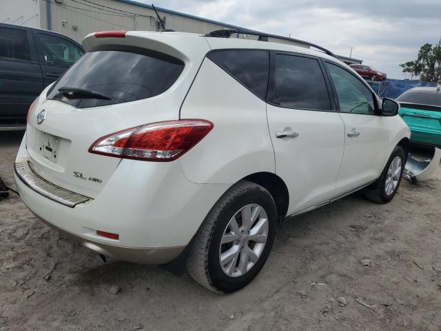 JN8AZ1MWXBW165198 - 2011 NISSAN MURANO S WHITE photo 3