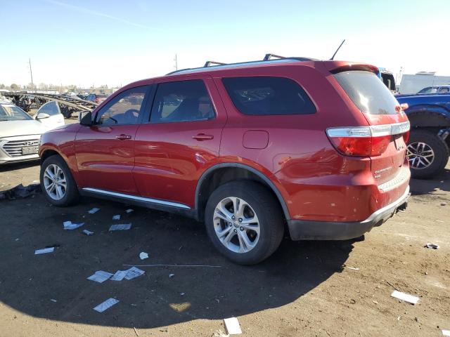 1D4SE4GT5BC600230 - 2011 DODGE DURANGO CREW MAROON photo 2