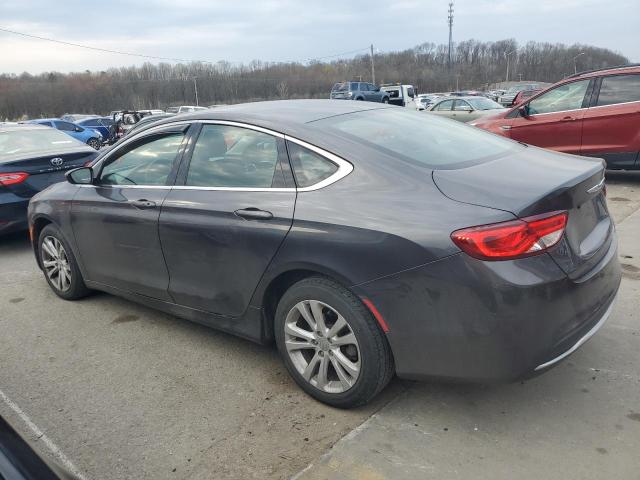 1C3CCCAB2FN613730 - 2015 CHRYSLER 200 LIMITED GRAY photo 2