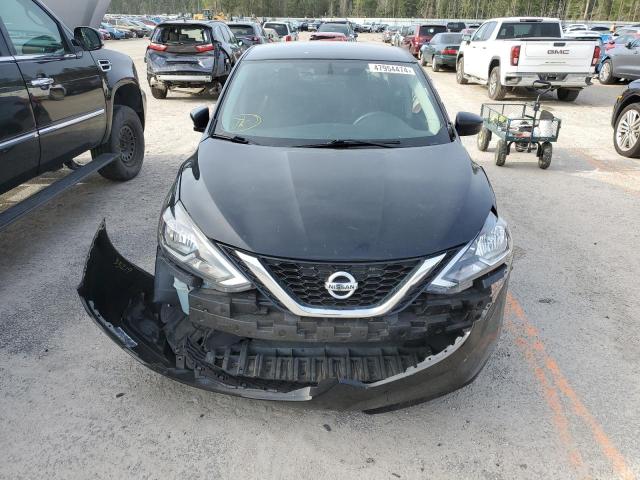 3N1AB7AP1HY372969 - 2017 NISSAN SENTRA S BLACK photo 5