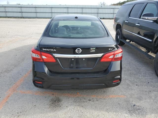 3N1AB7AP1HY372969 - 2017 NISSAN SENTRA S BLACK photo 6