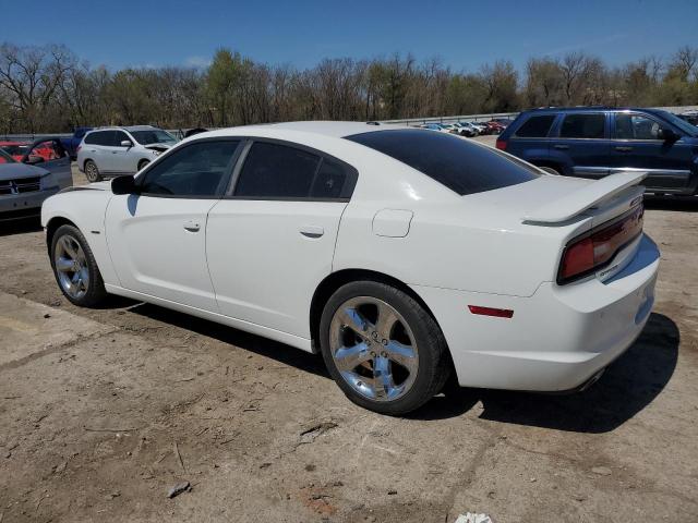 2B3CL5CT7BH504259 - 2011 DODGE CHARGER R/T WHITE photo 2