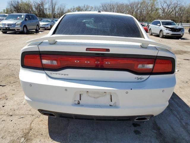 2B3CL5CT7BH504259 - 2011 DODGE CHARGER R/T WHITE photo 6