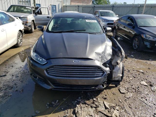 3FA6P0G71GR363593 - 2016 FORD FUSION S GRAY photo 5