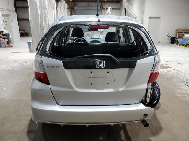 JHMGE8H39CC035781 - 2012 HONDA FIT SILVER photo 6