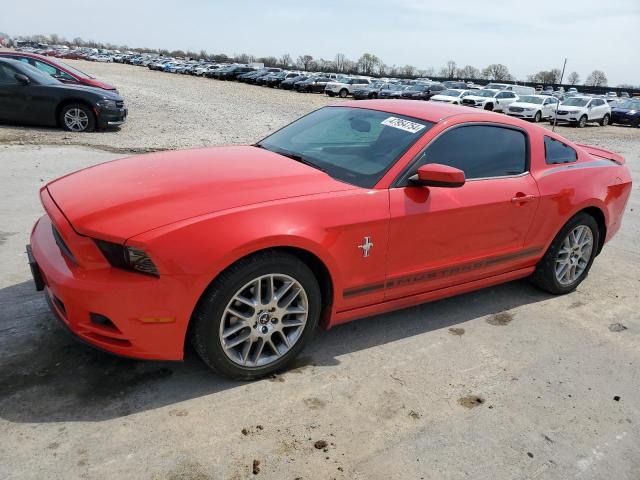1ZVBP8AM8E5253501 - 2014 FORD MUSTANG RED photo 1