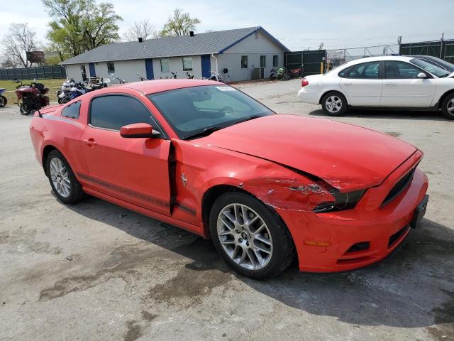 1ZVBP8AM8E5253501 - 2014 FORD MUSTANG RED photo 4