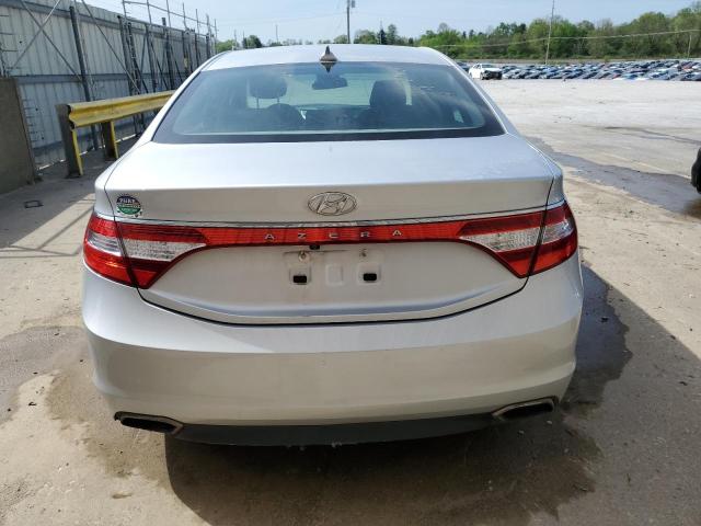 KMHFG4JG4HA581951 - 2017 HYUNDAI AZERA SILVER photo 6