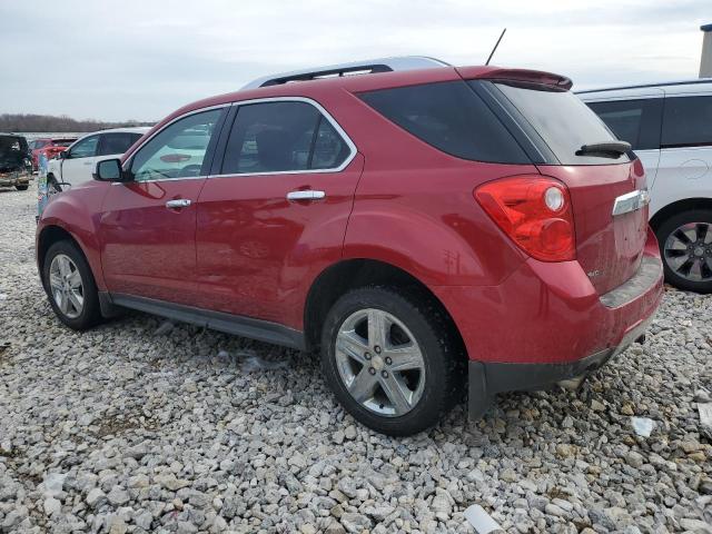 2GNFLHE31F6407738 - 2015 CHEVROLET EQUINOX LTZ RED photo 2