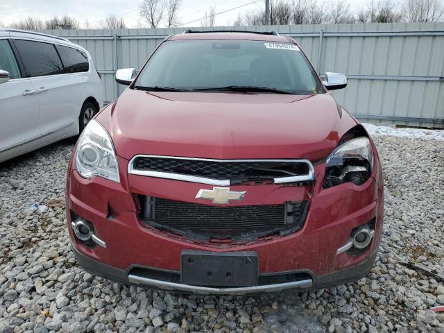 2GNFLHE31F6407738 - 2015 CHEVROLET EQUINOX LTZ RED photo 5