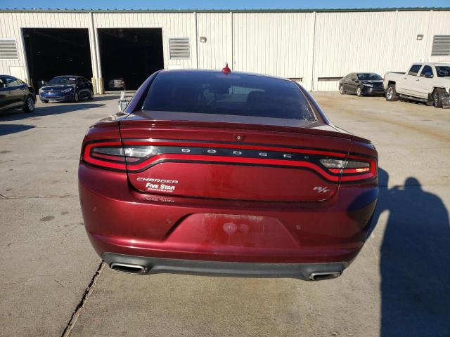 2C3CDXCTXHH650689 - 2017 DODGE CHARGER R/T BURGUNDY photo 6