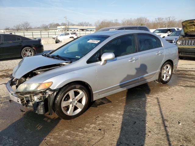 1HGFA16928L060750 - 2008 HONDA CIVIC EXL SILVER photo 1