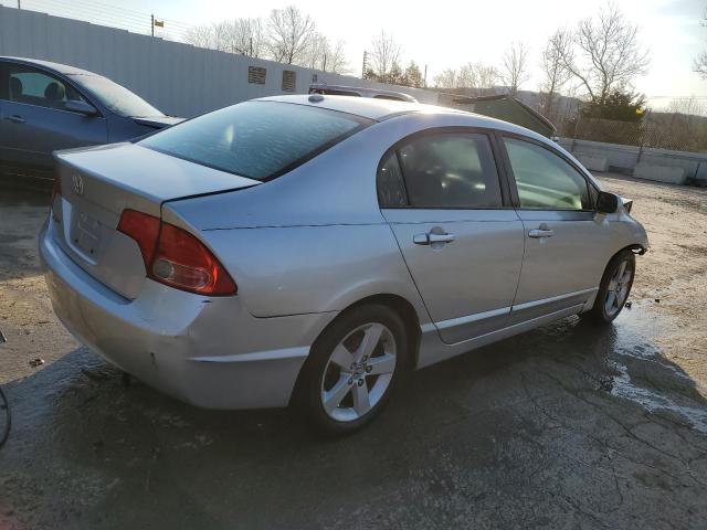 1HGFA16928L060750 - 2008 HONDA CIVIC EXL SILVER photo 3