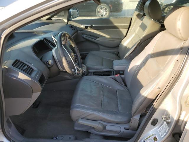 1HGFA16928L060750 - 2008 HONDA CIVIC EXL SILVER photo 7