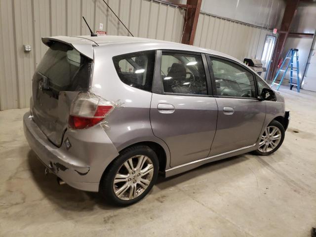 JHMGE8G41AC033899 - 2010 HONDA FIT SPORT SILVER photo 3