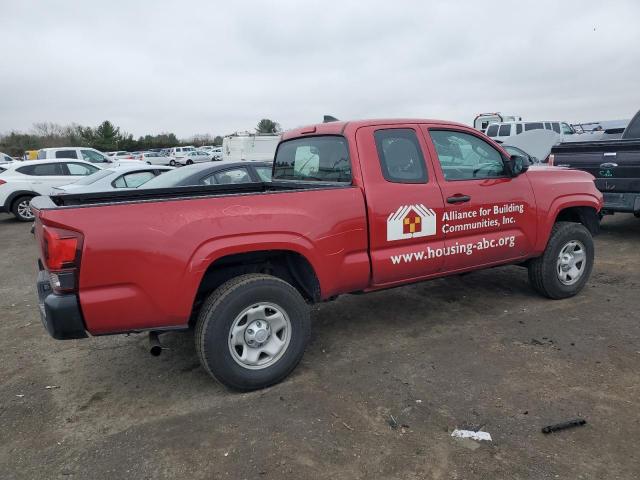 5TFSX5EN5JX061729 - 2018 TOYOTA TACOMA ACCESS CAB RED photo 3