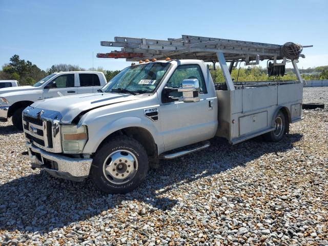 1FDWF36Y98ED30057 - 2008 FORD F350 SUPER DUTY SILVER photo 1