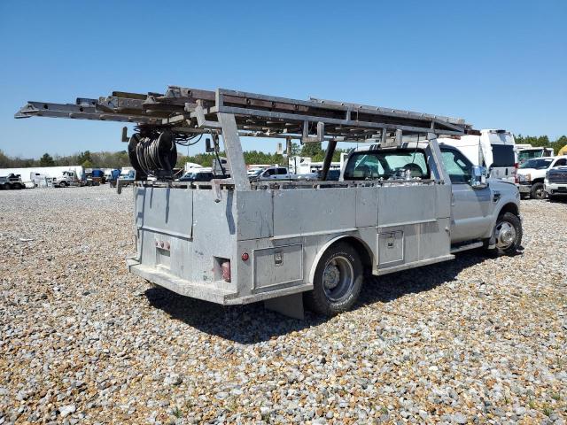 1FDWF36Y98ED30057 - 2008 FORD F350 SUPER DUTY SILVER photo 3