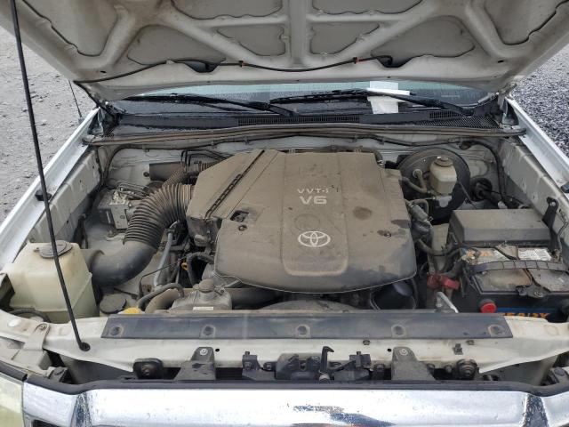 5TETU62N25Z064657 - 2005 TOYOTA TACOMA PRERUNNER ACCESS CAB WHITE photo 11