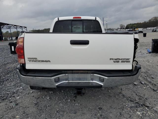 5TETU62N25Z064657 - 2005 TOYOTA TACOMA PRERUNNER ACCESS CAB WHITE photo 6