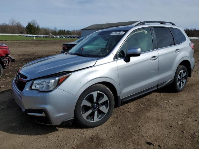 JF2SJAJC3JH580871 - 2018 SUBARU FORESTER 2.5I LIMITED SILVER photo 1