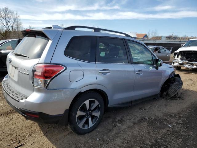 JF2SJAJC3JH580871 - 2018 SUBARU FORESTER 2.5I LIMITED SILVER photo 3