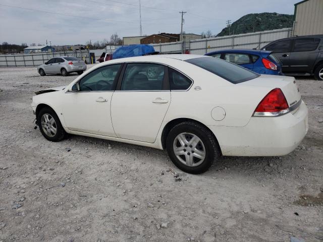 2G1WB58K281286451 - 2008 CHEVROLET IMPALA LS WHITE photo 2