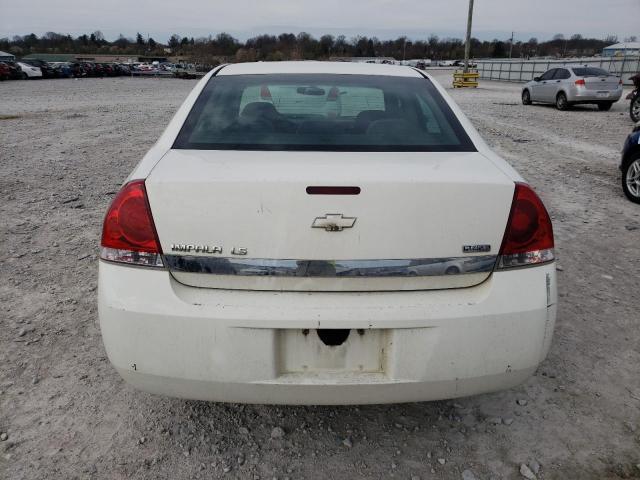 2G1WB58K281286451 - 2008 CHEVROLET IMPALA LS WHITE photo 6