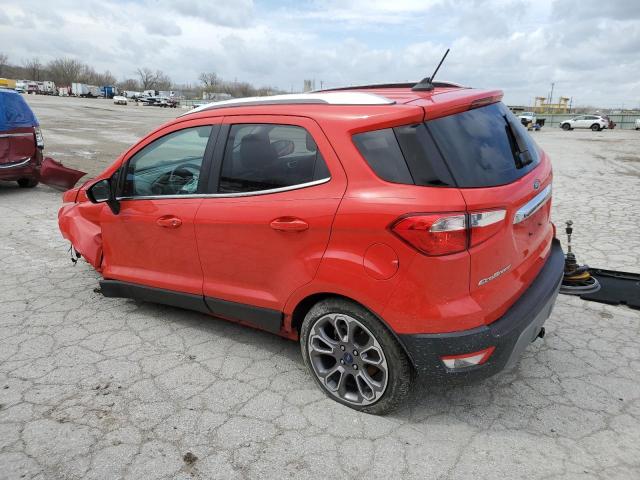 MAJ3S2KE9KC253420 - 2019 FORD ECOSPORT TITANIUM RED photo 2