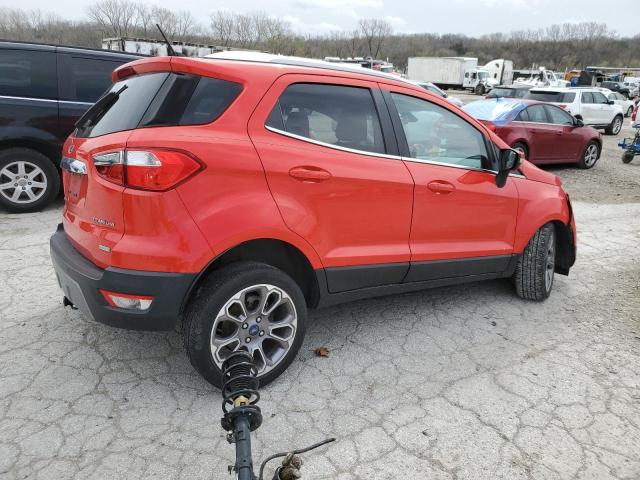 MAJ3S2KE9KC253420 - 2019 FORD ECOSPORT TITANIUM RED photo 3